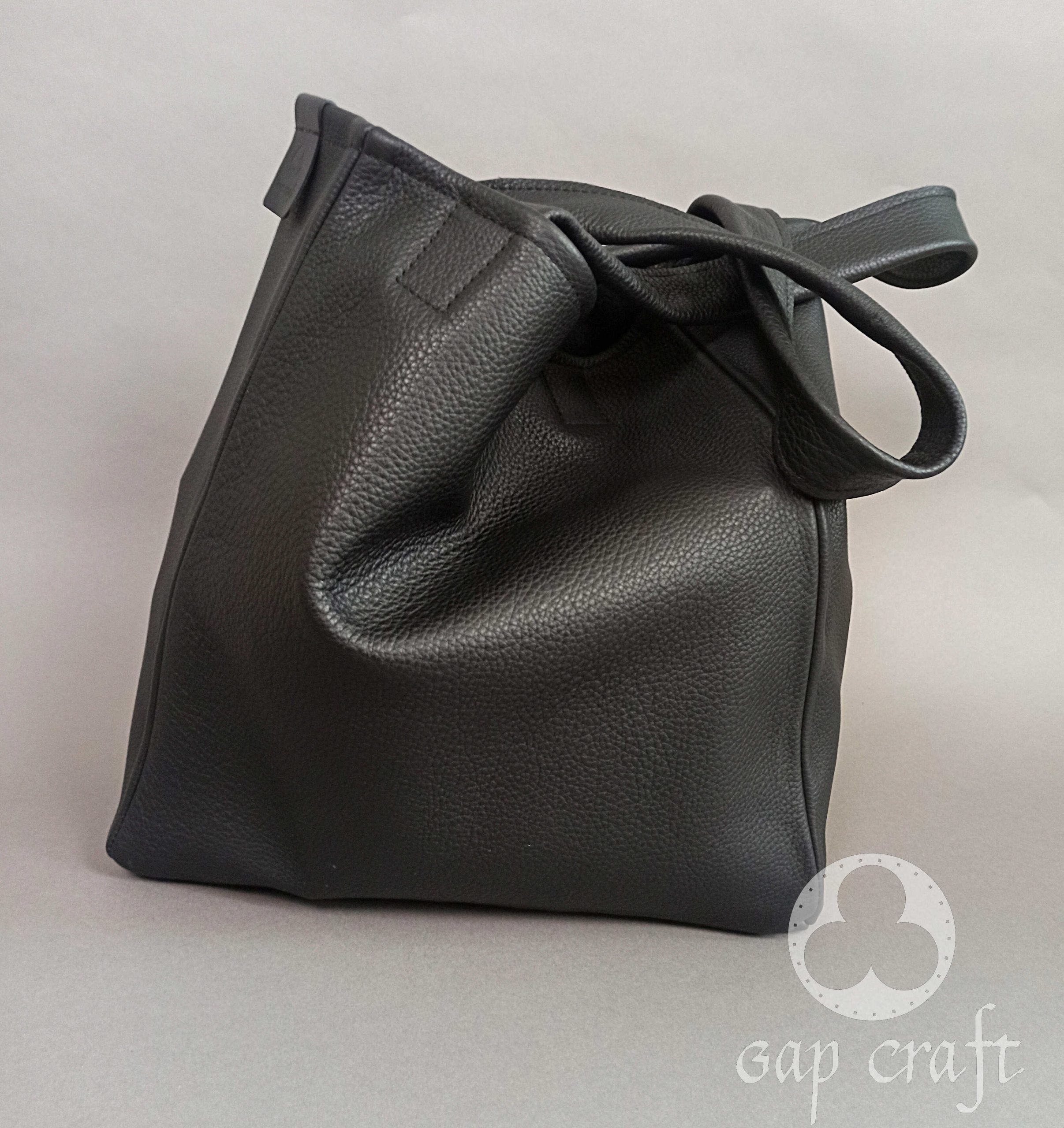 torebka shopperka Shopperka czarna